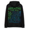 Sudadera breathe the sea con capucha esencial eco