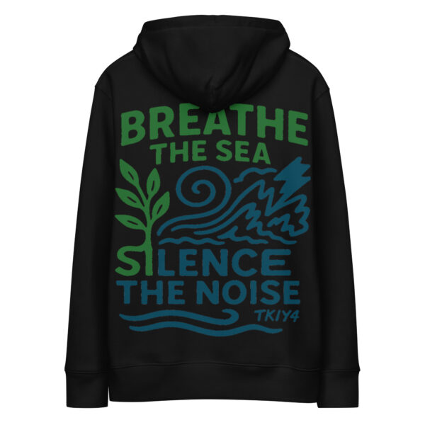 Sudadera breathe the sea con capucha esencial eco