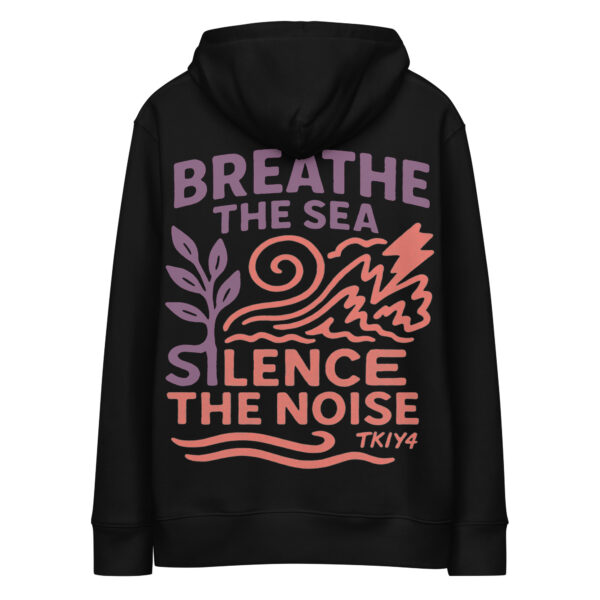 Sudadera breathe the sea con capucha esencial eco