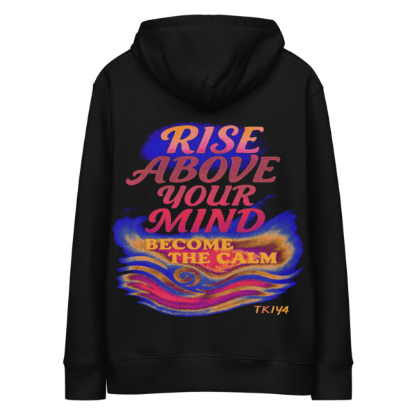 Sudadera rise above con capucha esencial eco