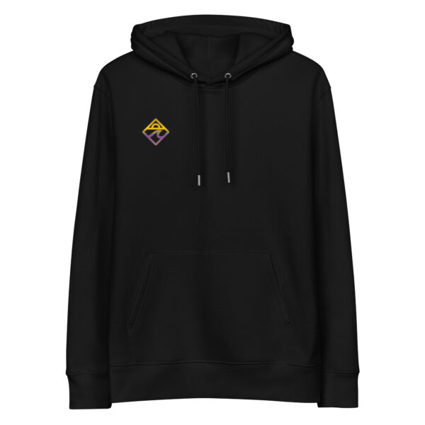 Sudadera control the chaos con capucha esencial eco