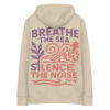 Sudadera breathe the sea con capucha esencial eco