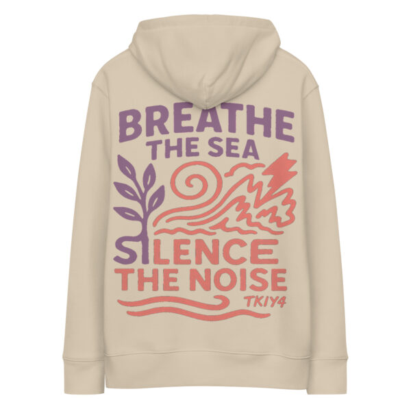 Sudadera breathe the sea con capucha esencial eco