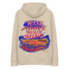 Sudadera rise above con capucha esencial eco