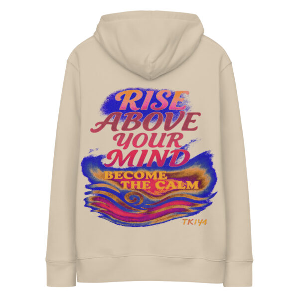 Sudadera rise above con capucha esencial eco