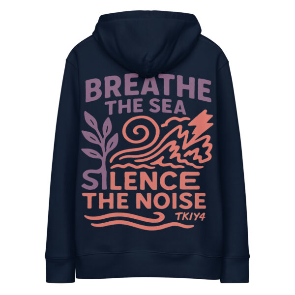 Sudadera breathe the sea con capucha esencial eco