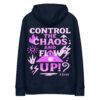 Sudadera control the chaos con capucha esencial eco