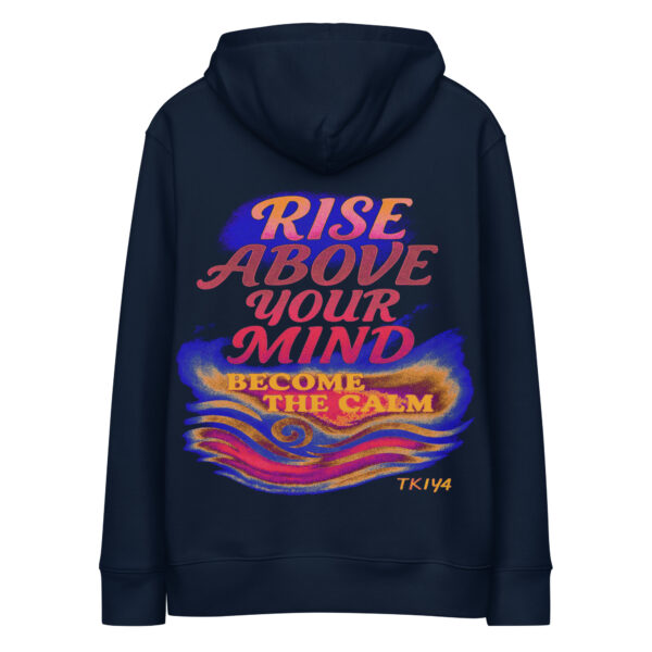 Sudadera rise above con capucha esencial eco