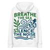 Sudadera breathe the sea con capucha esencial eco
