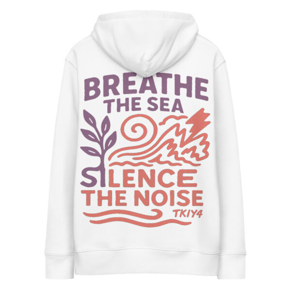 Sudadera breathe the sea con capucha esencial eco
