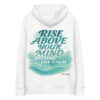 Sudadera rise above con capucha esencial eco