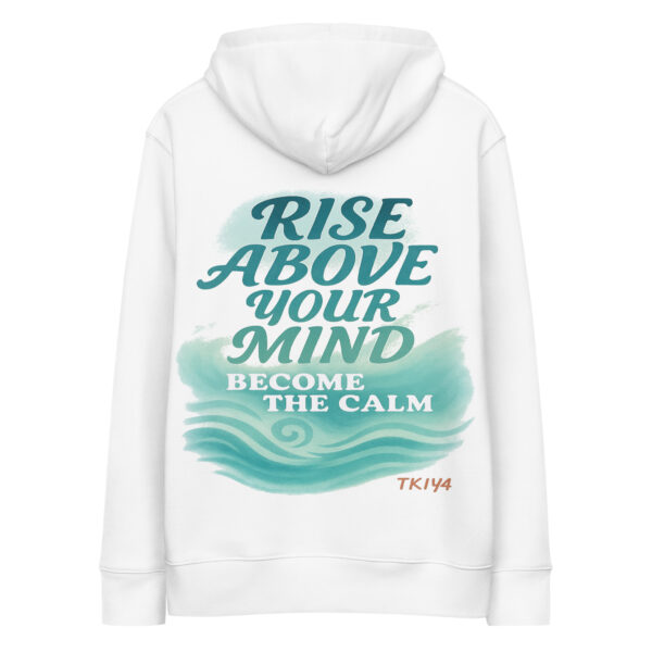 Sudadera rise above con capucha esencial eco