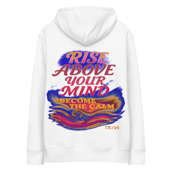 Sudadera rise above con capucha esencial eco