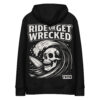 unisex-essential-eco-hoodie-black-back-6947b1c725f93.jpg Sudadera TK1Y4 · Ride or Get Wrecked (Eco Unisex)