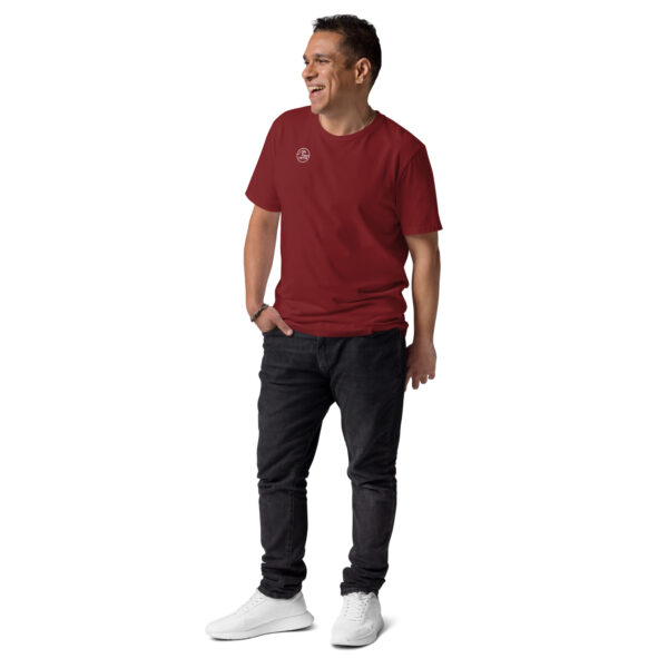 unisex-organic-cotton-t-shirt-burgundy-front-696fb76c3b500 Camiseta algodón orgánico unisex