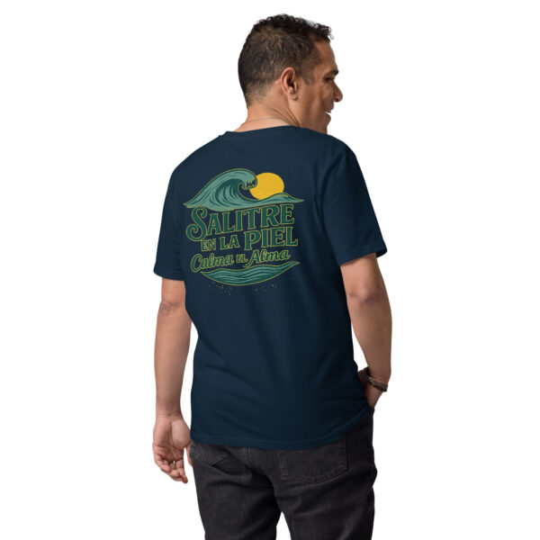 Camiseta algodón orgánico Salitre en la piel calma el alma