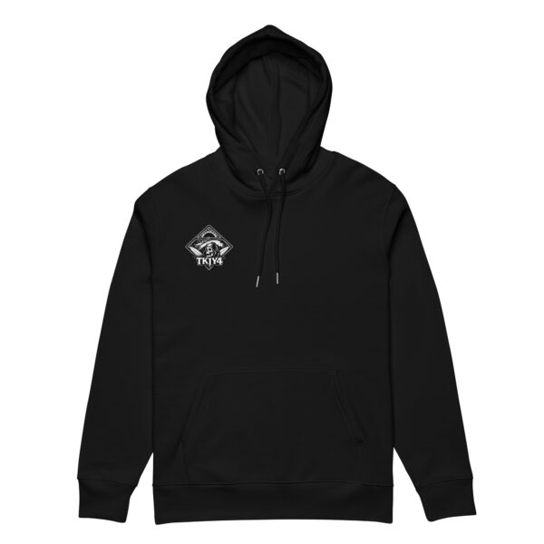unisex-essential-eco-hoodie-black-front-69ad9eee3a52c.jpg Sudadera TK1Y4 · Ride or Get Wrecked (Eco Unisex)