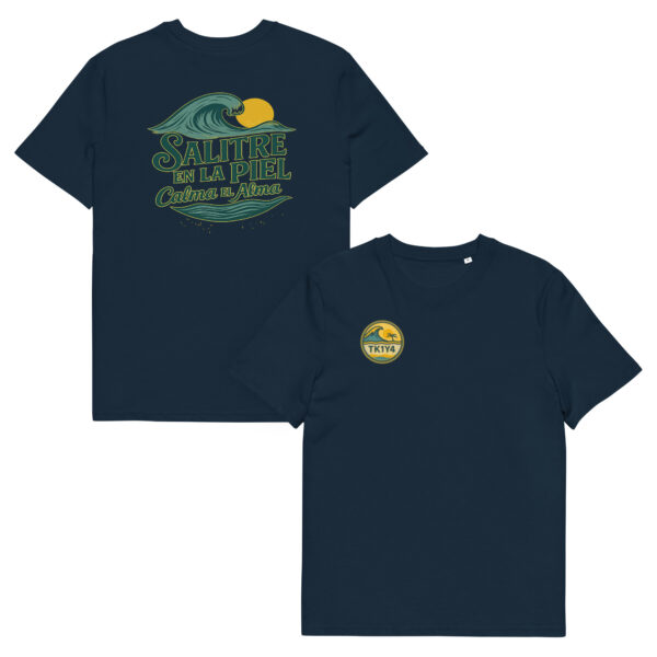 Camiseta unisex Salitre en la piel calma el alma