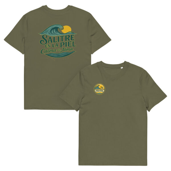 Camiseta unisex Salitre en la piel calma el alma